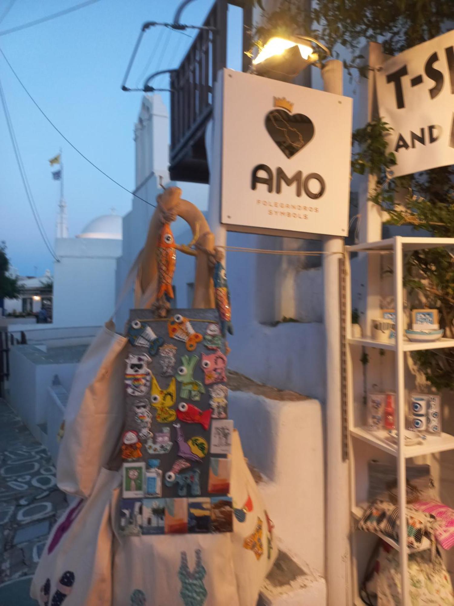 Amo Folegandros Lägenhet Karavostasis  Exteriör bild