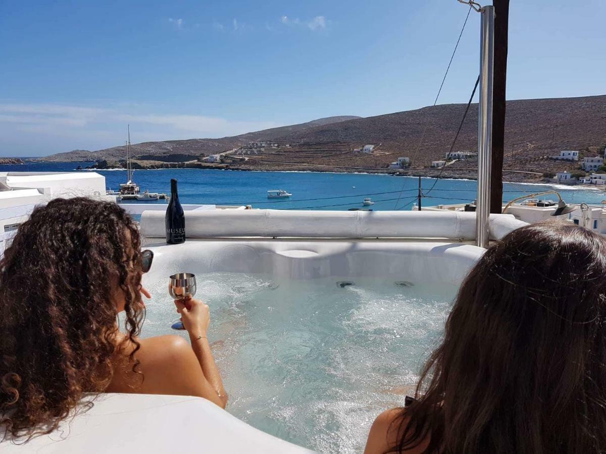 Amo Folegandros Lägenhet Karavostasis  Exteriör bild
