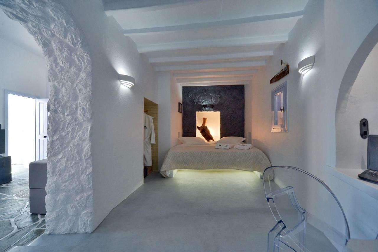 Amo Folegandros Lägenhet Karavostasis  Exteriör bild